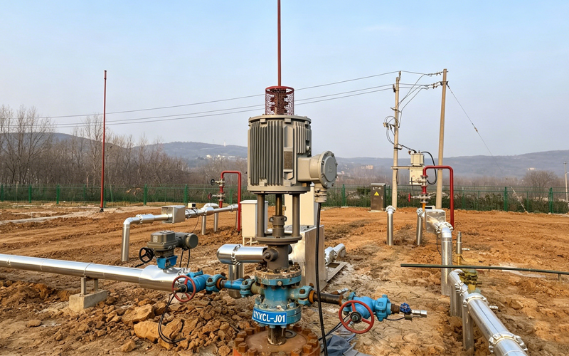 煤层气排采现场应用